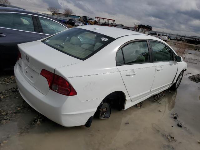 1HGFA16877L048860 - 2007 HONDA CIVIC EX WHITE photo 3