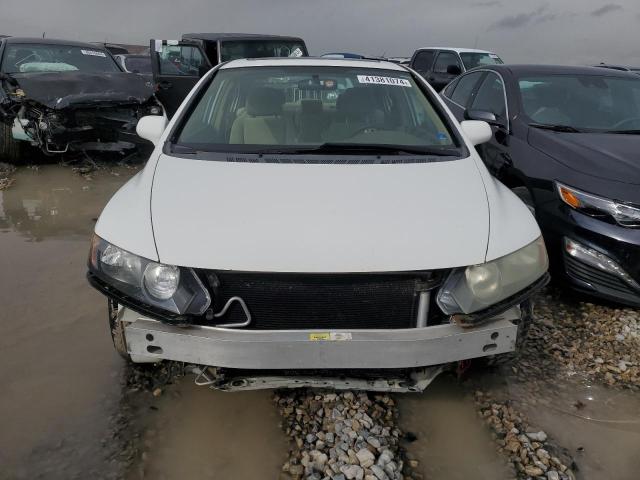 1HGFA16877L048860 - 2007 HONDA CIVIC EX WHITE photo 5