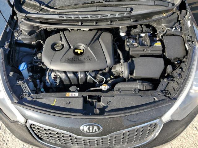 KNAFK4A66G5466119 - 2016 KIA FORTE LX BLACK photo 11