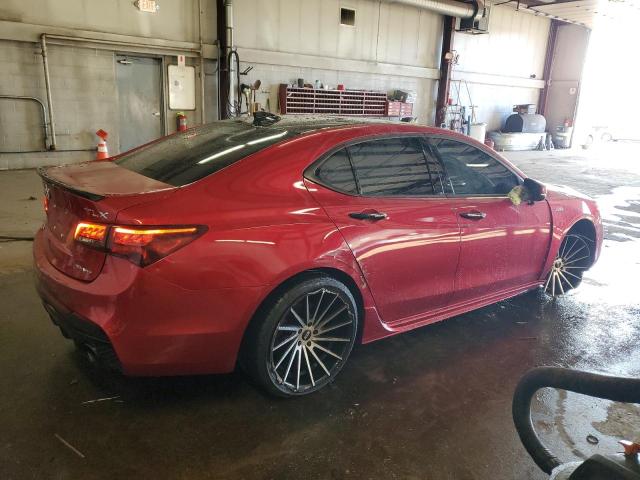19UUB3F82LY000230 - 2020 ACURA TLX ADVANCE RED photo 3