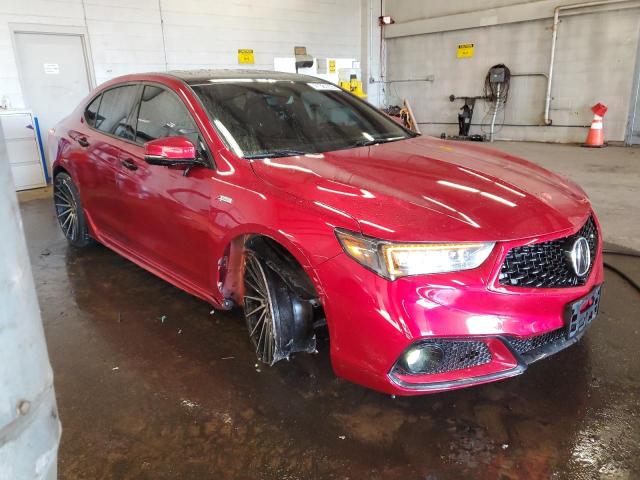 19UUB3F82LY000230 - 2020 ACURA TLX ADVANCE RED photo 4