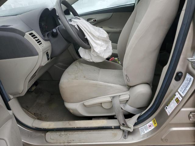 1NXBU40E29Z054224 - 2009 TOYOTA COROLLA BASE GOLD photo 7