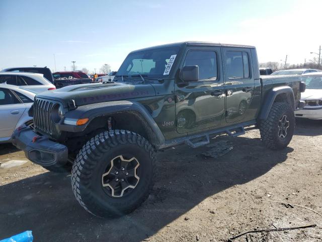 1C6JJTBG3ML607552 - 2021 JEEP GLADIATOR RUBICON GREEN photo 1