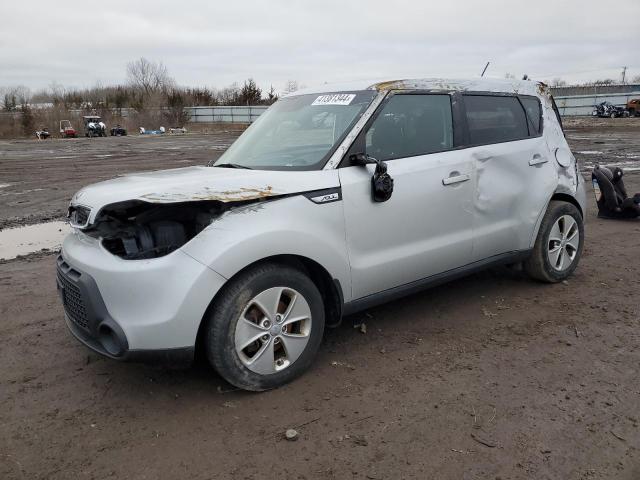 KNDJN2A28F7782940 - 2015 KIA SOUL SILVER photo 1