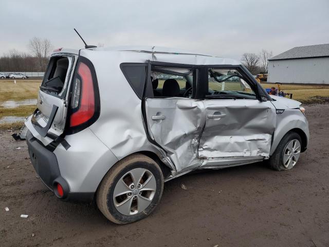 KNDJN2A28F7782940 - 2015 KIA SOUL SILVER photo 3