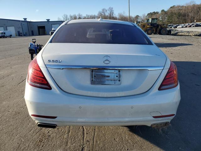 WDDUG8CB9FA123703 - 2015 MERCEDES-BENZ S 550 WHITE photo 6