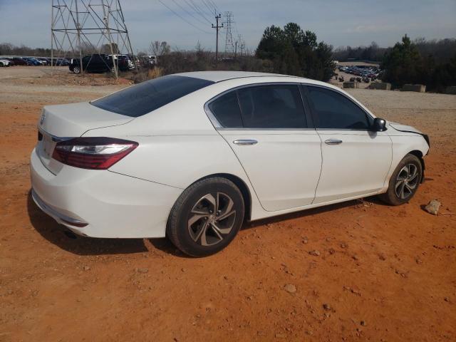 1HGCR2F3XHA130276 - 2017 HONDA ACCORD LX WHITE photo 3