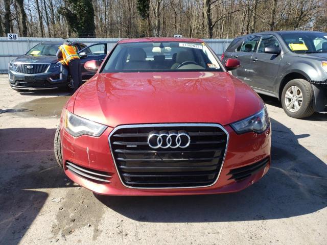 WAUBGAFC8CN006001 - 2012 AUDI A6 RED photo 5