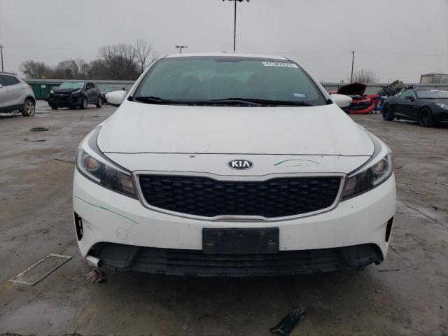 3KPFK4A79JE166307 - 2018 KIA FORTE LX WHITE photo 5