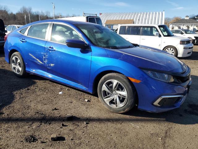 2HGFC2F64KH540380 - 2019 HONDA CIVIC LX BLUE photo 4