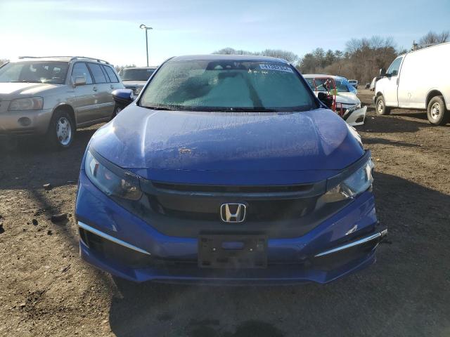 2HGFC2F64KH540380 - 2019 HONDA CIVIC LX BLUE photo 5