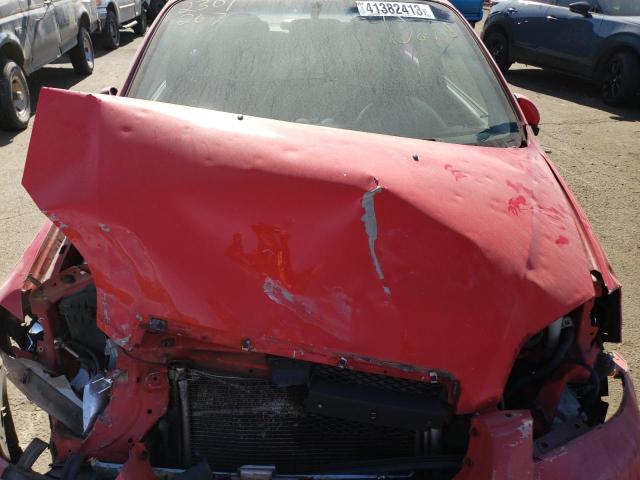 KL1TD5DE9AB116802 - 2010 CHEVROLET AVEO LS 红色 照片 11