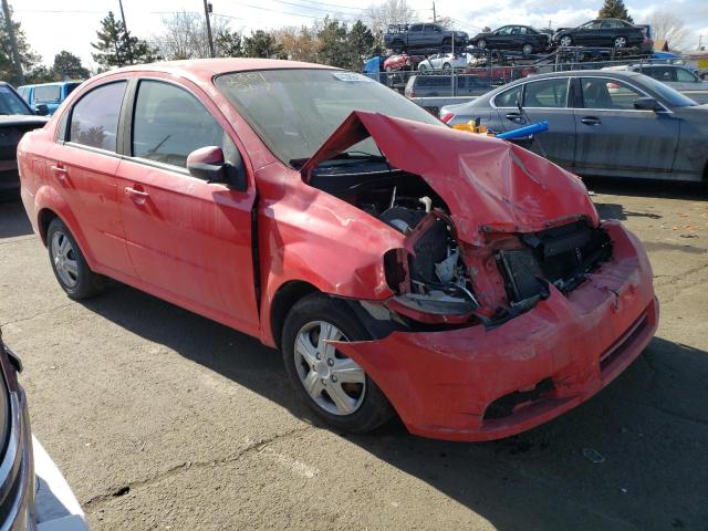 KL1TD5DE9AB116802 - 2010 CHEVROLET AVEO LS 红色 照片 4