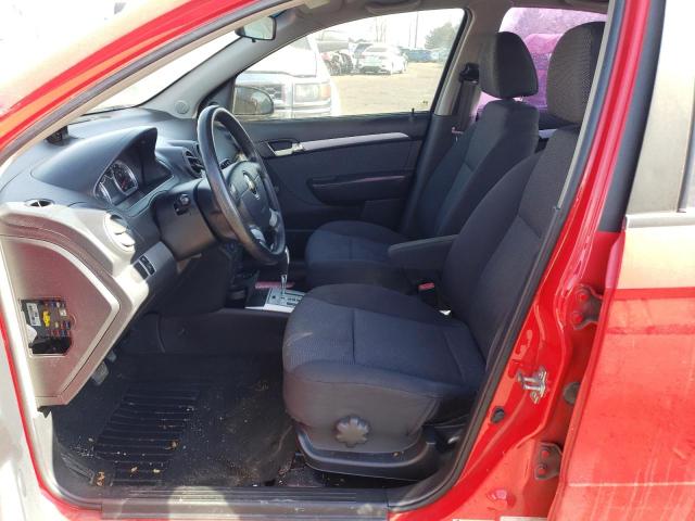 KL1TD5DE9AB116802 - 2010 CHEVROLET AVEO LS 红色 照片 7