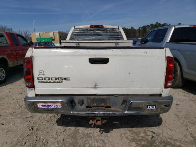 3D7KA26D03G787680 - 2003 DODGE RAM 2500 ST WHITE photo 6