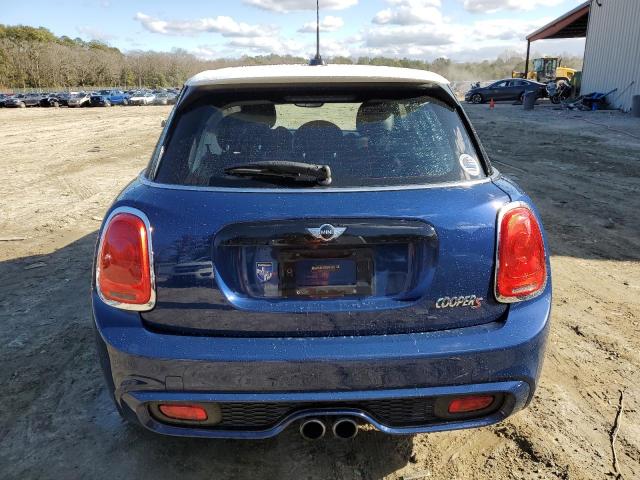 WMWXU3C51G2D29803 - 2016 MINI COOPER S BLUE photo 6