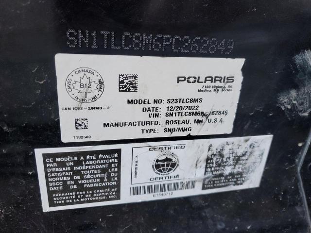 SN1TLC8M6PC262849 - 2023 POLARIS INDY ORANGE photo 10