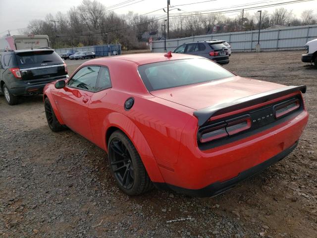 2C3CDZFJ9NH210190 - 2022 DODGE CHALLENGER R/T SCAT PACK RED photo 2