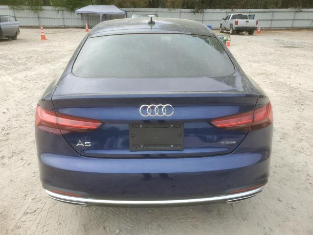 WAUCBCF52MA015186 - 2021 AUDI A5 PREMIUM PLUS 40 BLUE photo 6