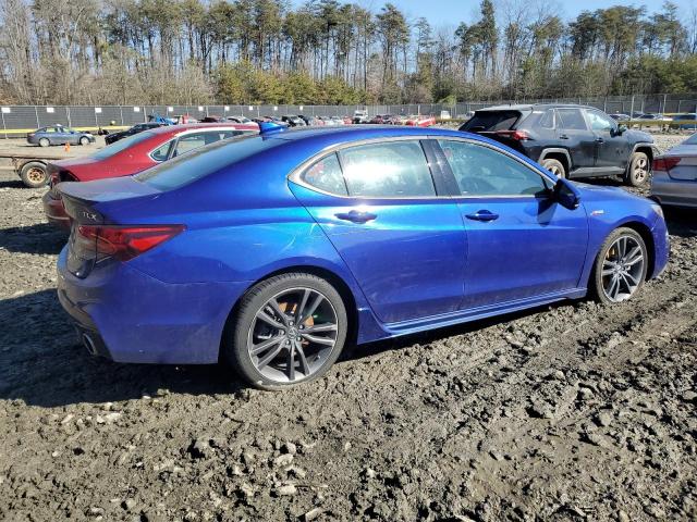 19UUB1F65KA005626 - 2019 ACURA TLX TECHNOLOGY 蓝色 照片 3