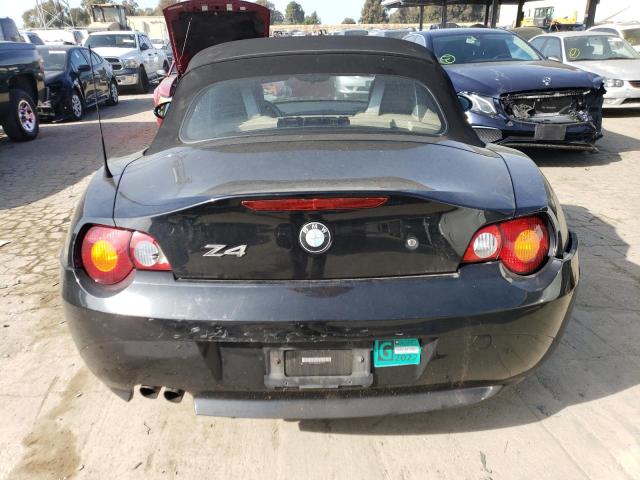 4USBT33544LR67024 - 2004 BMW Z4 2.5 BLACK photo 6