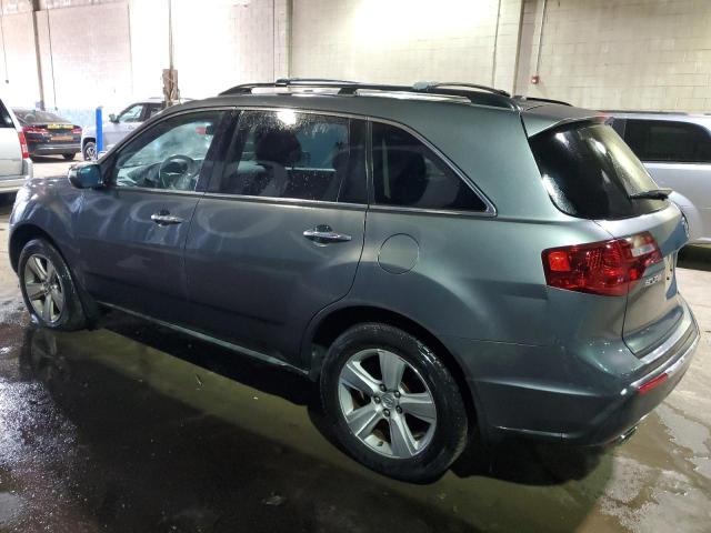 2HNYD2H49BH504338 - 2011 ACURA MDX TECHNOLOGY GRAY photo 2