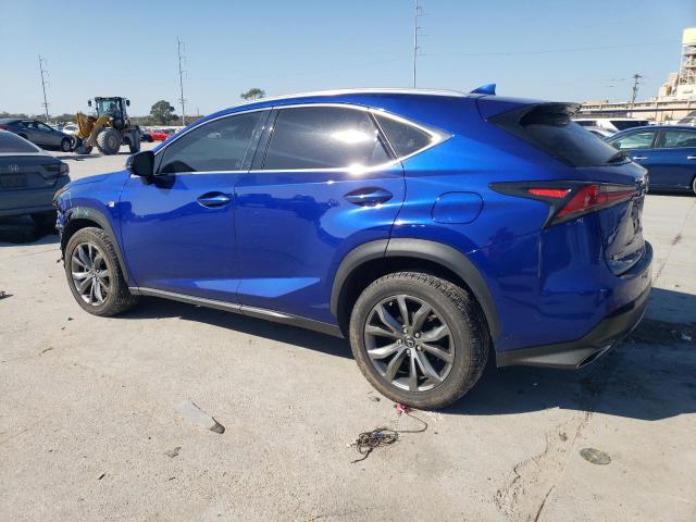 JTJYARBZ6J2097398 - 2018 LEXUS NX 300 BASE ლურჯი ფოტო 2