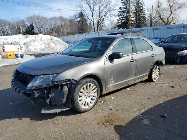 3FADP0L38CR319398 - 2012 FORD FUSION HYBRID GRAY photo 1