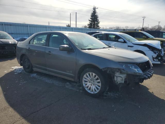 3FADP0L38CR319398 - 2012 FORD FUSION HYBRID GRAY photo 4