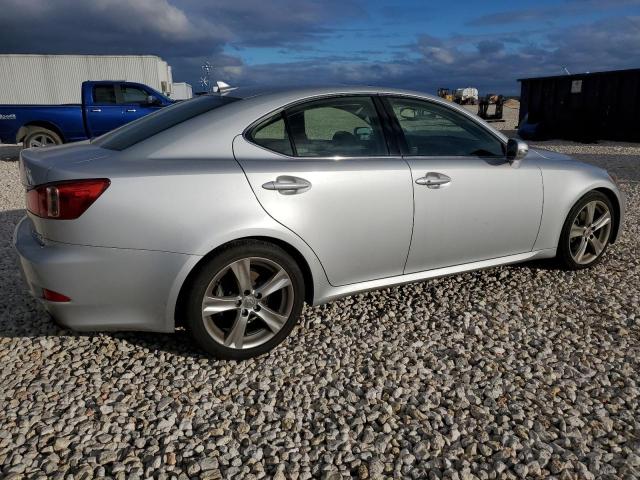 JTHBF5C29C5182644 - 2012 LEXUS IS 250 SILVER photo 3