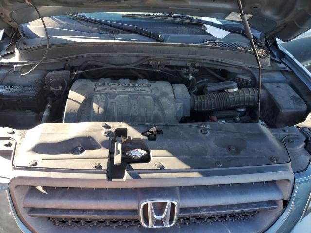 5FNYF18605B039020 - 2005 HONDA PILOT EXL TEAL photo 12