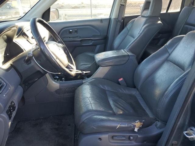 5FNYF18605B039020 - 2005 HONDA PILOT EXL TEAL photo 7