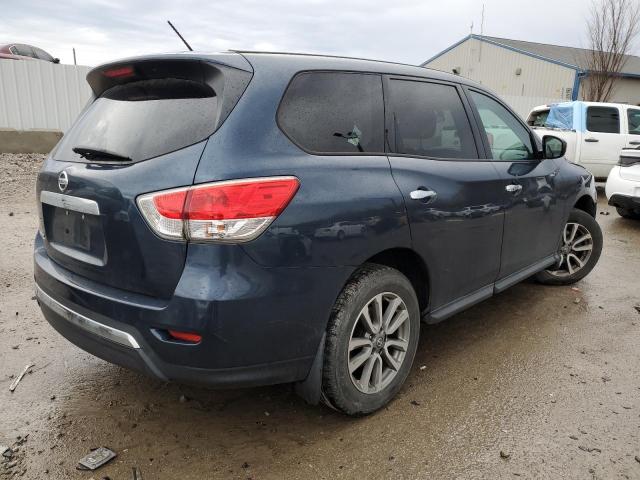 5N1AR2MN8DC681522 - 2013 NISSAN PATHFINDER S 蓝色 照片 3