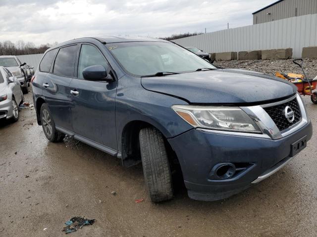 5N1AR2MN8DC681522 - 2013 NISSAN PATHFINDER S 蓝色 照片 4