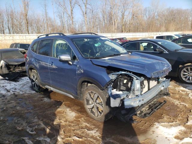 JF2SKAXC1MH401445 - 2021 SUBARU FORESTER TOURING 蓝色 照片 4