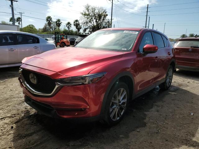 JM3KFADM6M0304540 - 2021 MAZDA CX-5 GRAND TOURING RED photo 1