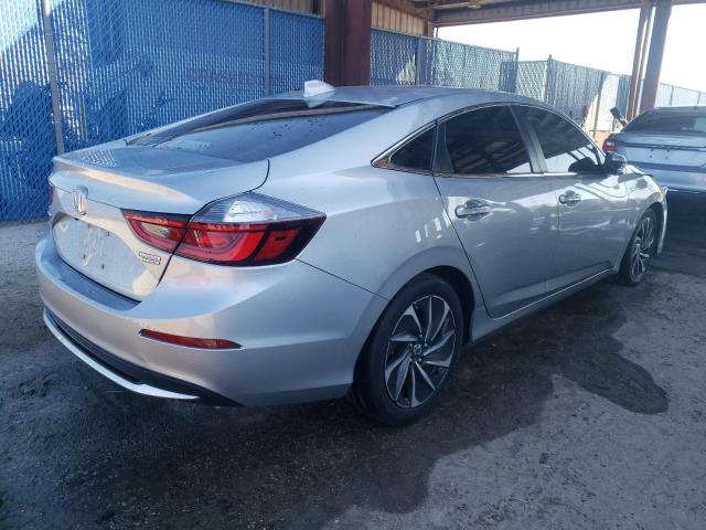 19XZE4F94KE011731 - 2019 HONDA INSIGHT TOURING SILVER photo 3