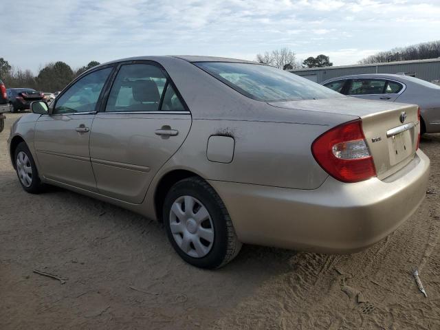 4T1BE30K33U708636 - 2003 TOYOTA CAMRY LE BEIGE photo 2