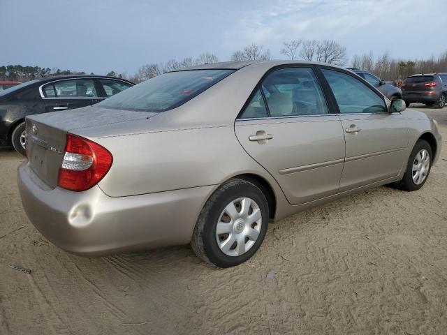 4T1BE30K33U708636 - 2003 TOYOTA CAMRY LE BEIGE photo 3