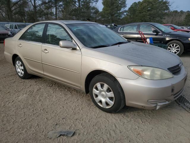 4T1BE30K33U708636 - 2003 TOYOTA CAMRY LE BEIGE photo 4