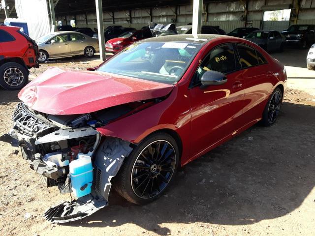 W1K5J4HBXLN103181 - 2020 MERCEDES-BENZ CLA 250 4MATIC RED photo 1