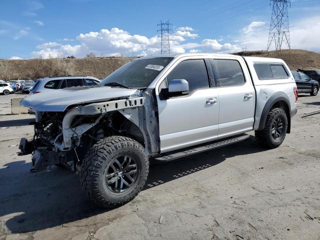 1FTFW1RG1JFD73724 - 2018 FORD F150 RAPTOR SILVER photo 1