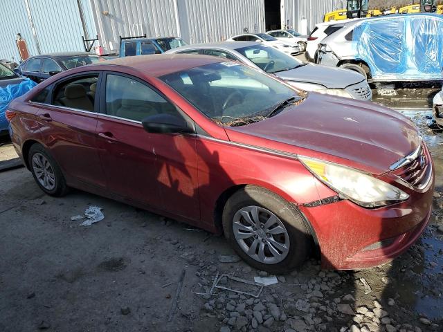 5NPEB4ACXBH294514 - 2011 HYUNDAI SONATA GLS RED photo 4