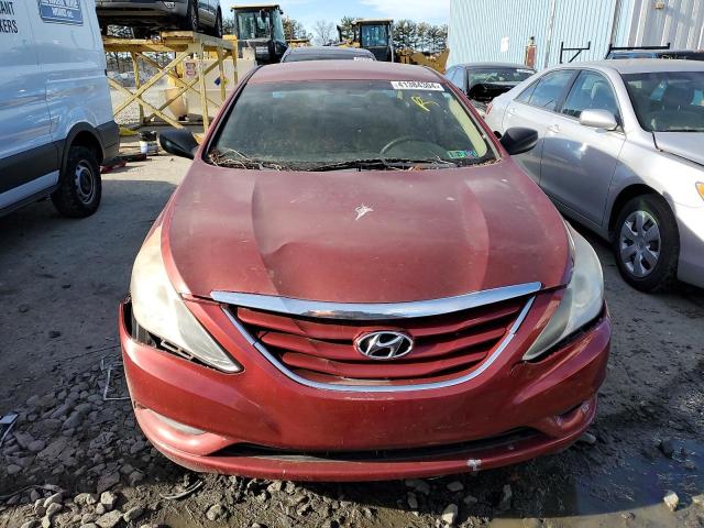 5NPEB4ACXBH294514 - 2011 HYUNDAI SONATA GLS RED photo 5