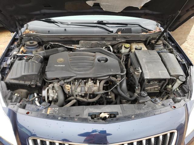 2G4GS5EV4C9140763 - 2012 BUICK REGAL PREMIUM BLUE photo 11