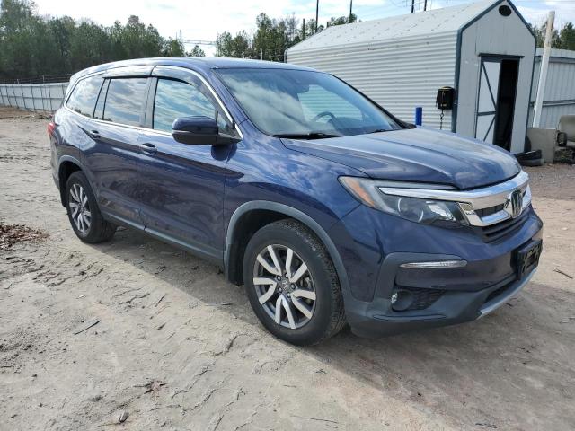 5FNYF6H56KB011707 - 2019 HONDA PILOT EXL BLUE photo 4