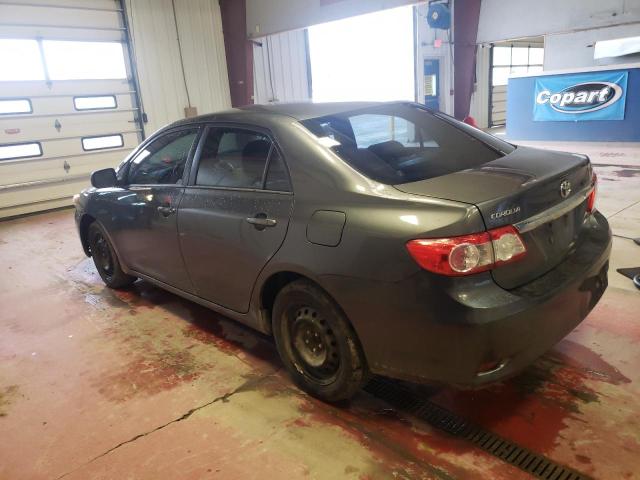 2T1BU4EE7CC906620 - 2012 TOYOTA COROLLA BASE GRAY photo 2