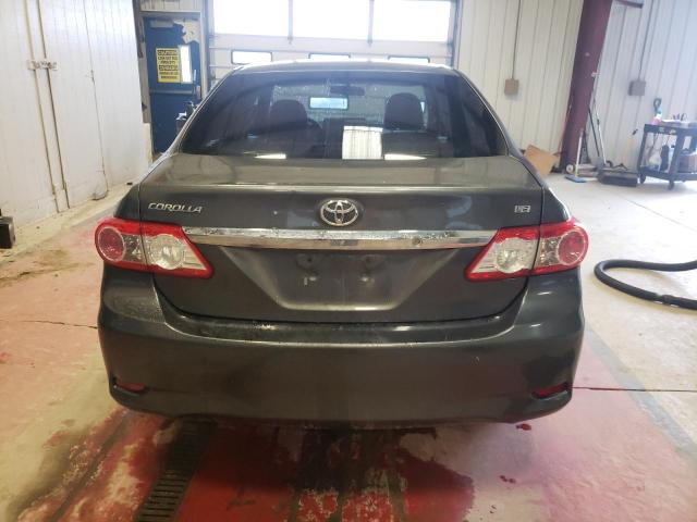 2T1BU4EE7CC906620 - 2012 TOYOTA COROLLA BASE GRAY photo 6
