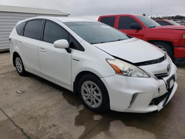 JTDZN3EU6C3085645 - 2012 TOYOTA PRIUS V WHITE photo 4