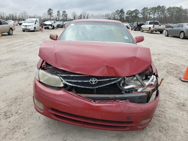 2T1CG22P5YC370294 - 2000 TOYOTA CAMRY SOLA SE RED photo 5